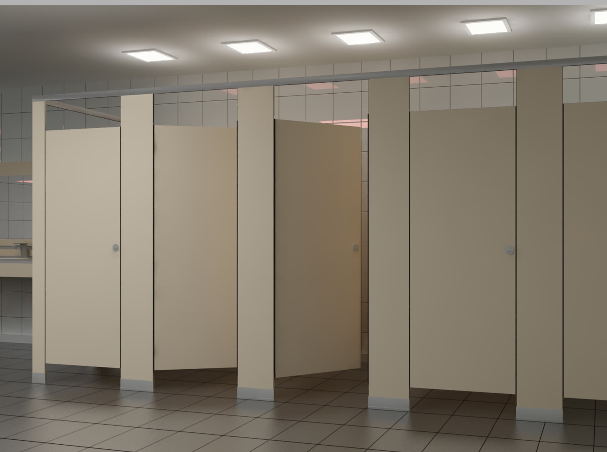 Yüksek WC Kabinleri