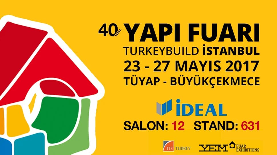 İdeal Kabin 40. Yapı Fuarı’nda!
