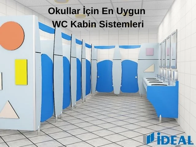 Okullar İçin En Uygun WC Kabin Sistemleri