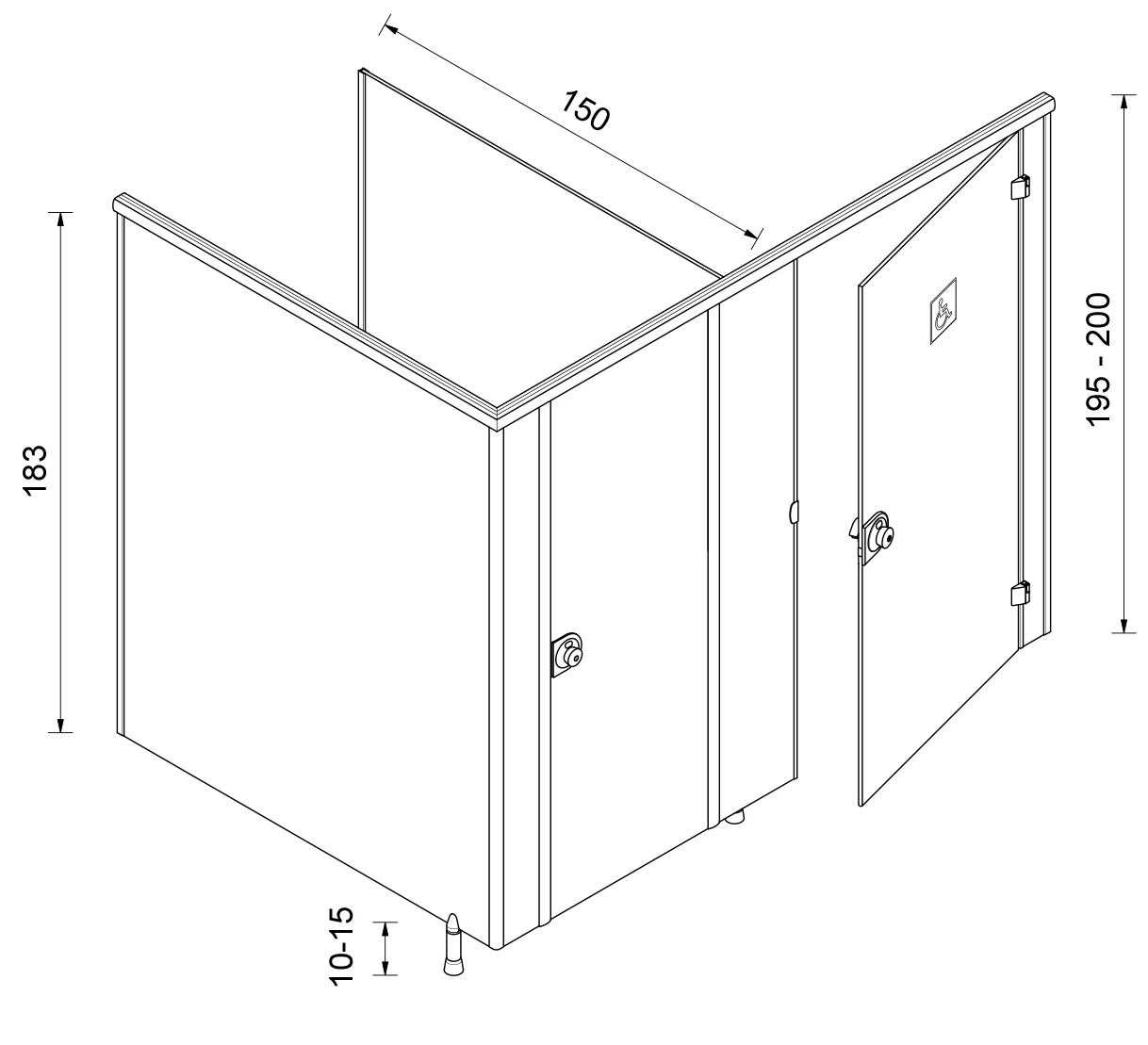 WC Duş Kabin Detayları